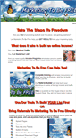 Mobile Screenshot of marketingtobefree.com
